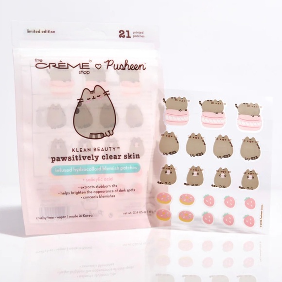The Creme Shop Other - 🐱🐈 The Creme Shop Pusheen Infused Hydrocolloid Blemish Patches 🐈🐱
